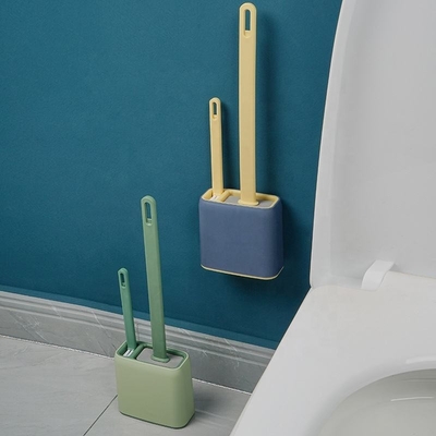 Глубокий очищая держатель держателя щетки чистки шара туалета течебезопасной установленный стеной