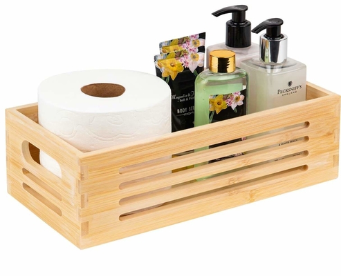 12x6x4 дюймов натуральный бамбук деревянная коробка для хранения деревянный ящик для хранения декоративные