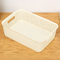 Удар - устойчивая устойчивая сплетенная пластиковая корзина хранения для кухни Bathroom