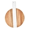Акации мрамора разделочной доски кухни разделочная доска круглой деревянная соединяя с ручкой