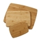 разделочная доска блока мясника кухни домочадца бамбуковая набор 4 частей