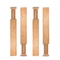 Водостойкие бамбуковые разделители ящиков набор из 6 для кухонных приборов