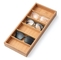Бамбуковые прямоугольные солнцезащитные очки дисплейная коробка 6 слот