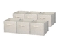 Ящики для хранения с контейнерами организатора бункеров ткани крышек с крышкой для дома