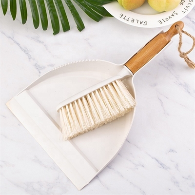 Портативный мини очищая Dustpan и бамбуковый набор щетки веника ручки для чистки