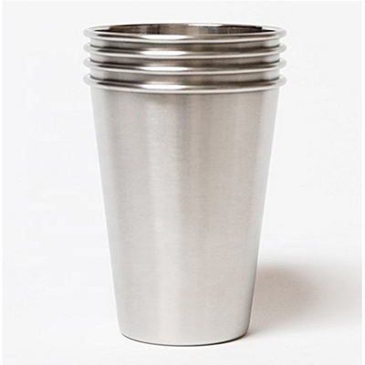 чашка Thermos нержавеющей стали кофе 8oz 12oz 16oz Stackable с крышкой силикона