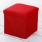Проложенный куб 30*30*30cm Ottoman хранения ящиков для хранения белья места